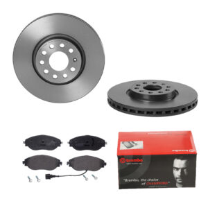 BREMBO Bremsesæt, skivebremser ijdtidgvd6 foraksel indvendig ventileret 314mm 30mm for VW SKODA SEAT AUDI VW (SVW) SKODA (SVW) AUDI (FAW)
