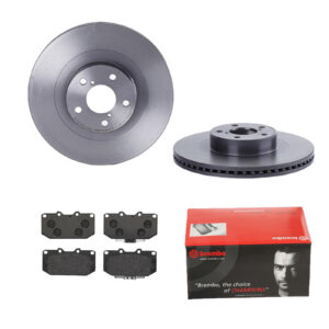 BREMBO Bremsesæt, skivebremser ijdtidgxv6 foraksel indvendig ventileret 293mm 24mm for TOYOTA SUBARU NISSAN