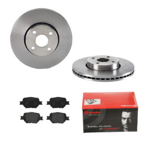 BREMBO Bremsesæt, skivebremser ijdtidh3p6 foraksel indvendig ventileret 276mm 25mm for TOYOTA (GAC) TOYOTA SCION LEXUS