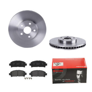 BREMBO Bremsesæt, skivebremser ijdtidh4v8 foraksel indvendig ventileret 275mm 28mm for TOYOTA NISSAN