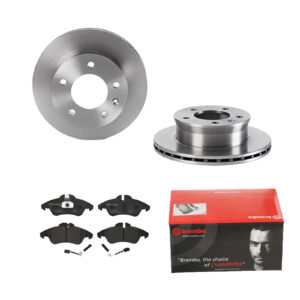BREMBO Bremsesæt, skivebremser ijdtidhgv0 foraksel indvendig ventileret 276mm 22mm for MERCEDES-BENZ VW AUDI