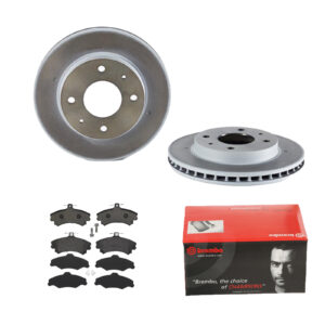 BREMBO Bremsesæt, skivebremser ijdtidhkd6 foraksel indvendig ventileret 256mm 24mm for VOLVO MITSUBISHI PROTON