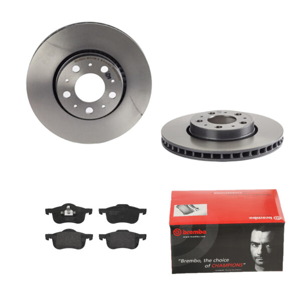 BREMBO Bremsesæt, skivebremser ijdtidhmp0 foraksel indvendig ventileret 286mm 26mm for VOLVO
