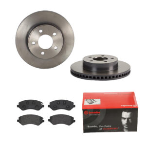 BREMBO Bremsesæt, skivebremser ijdtidhrp0 foraksel indvendig ventileret 288mm 28mm for CHRYSLER JEEP