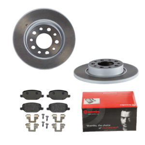 BREMBO Bremsesæt, skivebremser ijdtidi0j8 bagaksel fuld 278mm 12mm for LANCIA ALFA ROMEO FIAT