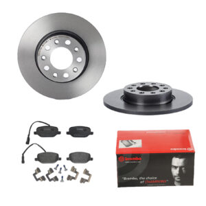 BREMBO Bremsesæt, skivebremser ijdtidi116 bagaksel fuld 278mm 12mm for ALFA ROMEO JEEP FIAT JEEP (GAC FCA)