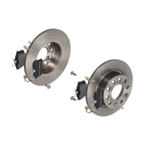 BREMBO Bremsesæt, skivebremser ijdtidi3j6 bagaksel fuld 253mm 10mm for CITROËN FORD ROEWE (SAIC) LANCIA ZHONGHUA (BRILLIANCE) PEUGEOT DS VW SEAT AUDI