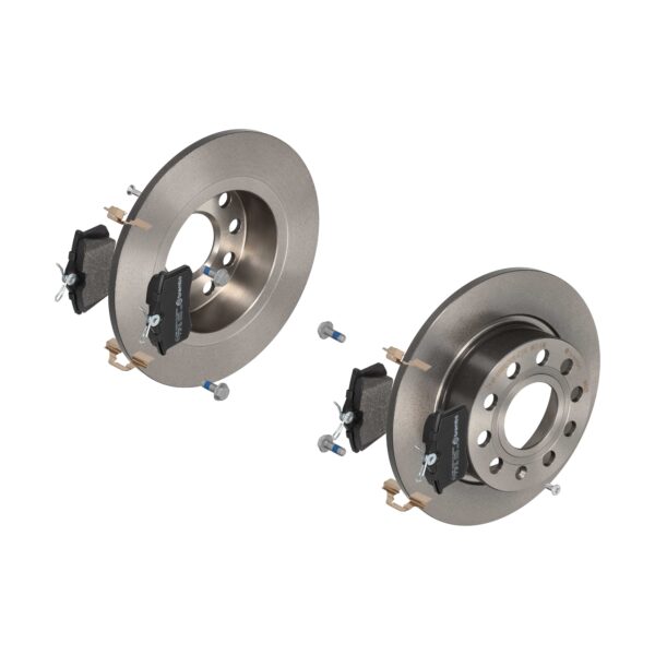 BREMBO Bremsesæt, skivebremser ijdtidi3j6 bagaksel fuld 253mm 10mm for CITROËN FORD ROEWE (SAIC) LANCIA ZHONGHUA (BRILLIANCE) PEUGEOT DS VW SEAT AUDI