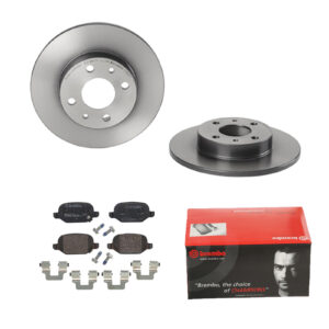 BREMBO Bremsesæt, skivebremser ijdtiditp8 bagaksel fuld 240mm 11mm for FORD ABARTH FIAT LANCIA ALFA ROMEO CHRYSLER
