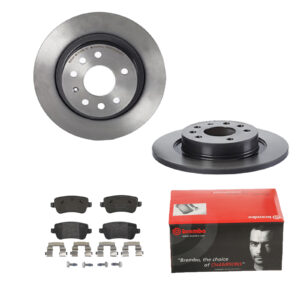 BREMBO Bremsesæt, skivebremser ijdtidiu10 bagaksel fuld 278mm 12mm for FIAT