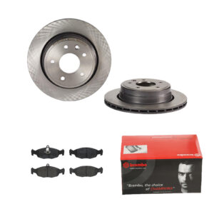 BREMBO Bremsesæt, skivebremser ijdtidj6p6 bagaksel indvendig ventileret 305mm 20mm for JAGUAR