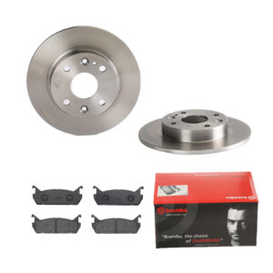 BREMBO Bremsesæt, skivebremser ijdtidja72 bagaksel fuld 231mm 9mm for DAIHATSU MAZDA SUZUKI MITSUBISHI FORD NISSAN