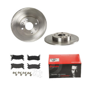 BREMBO Bremsesæt, skivebremser ijdtidjav6 bagaksel fuld 250mm 9mm for MAZDA MITSUBISHI NISSAN MERCURY