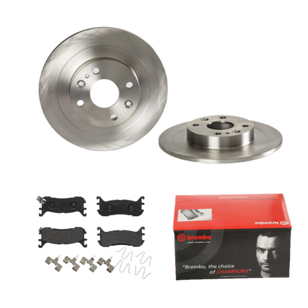 BREMBO Bremsesæt, skivebremser ijdtidjav6 bagaksel fuld 250mm 9mm for MAZDA MITSUBISHI NISSAN MERCURY