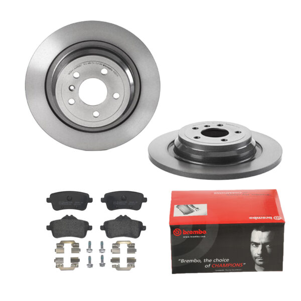 BREMBO Bremsesæt, skivebremser ijdtidjl12 bagaksel fuld 325mm 14mm for MERCEDES-BENZ RENAULT BRABUS