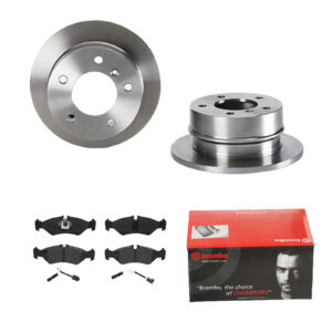 BREMBO Bremsesæt, skivebremser ijdtidjmv8 bagaksel fuld 258mm 12mm for MERCEDES-BENZ SKODA AUDI SEAT VW