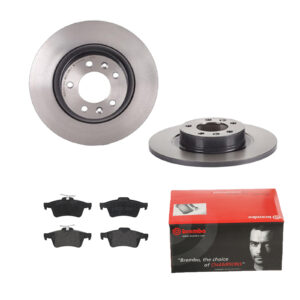 BREMBO Bremsesæt, skivebremser ijdtidjtv0 bagaksel fuld 290mm 12mm for CITROËN (DF-PSA) PEUGEOT