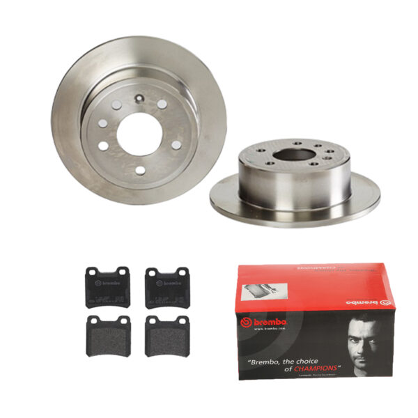 BREMBO Bremsesæt, skivebremser ijdtidk0j0 bagaksel fuld 260mm 10mm for OPEL VAUXHALL SAAB GENERAL MOTORS