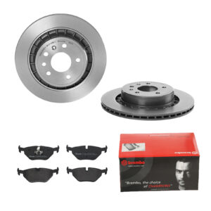 BREMBO Bremsesæt, skivebremser ijdtidk1d0 bagaksel indvendig ventileret 300mm 20mm for SAAB BAIC
