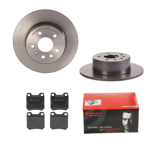 BREMBO Bremsesæt, skivebremser ijdtidk1j6 bagaksel fuld 286mm 10mm for OPEL VAUXHALL SAAB SATURN