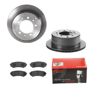 BREMBO Bremsesæt, skivebremser ijdtidk578 bagaksel indvendig ventileret 329mm 18mm for TOYOTA LEXUS HONDA