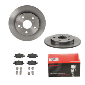 BREMBO Bremsesæt, skivebremser ijdtidk8j8 bagaksel fuld 259mm 9mm for TOYOTA TOYOTA (GAC)