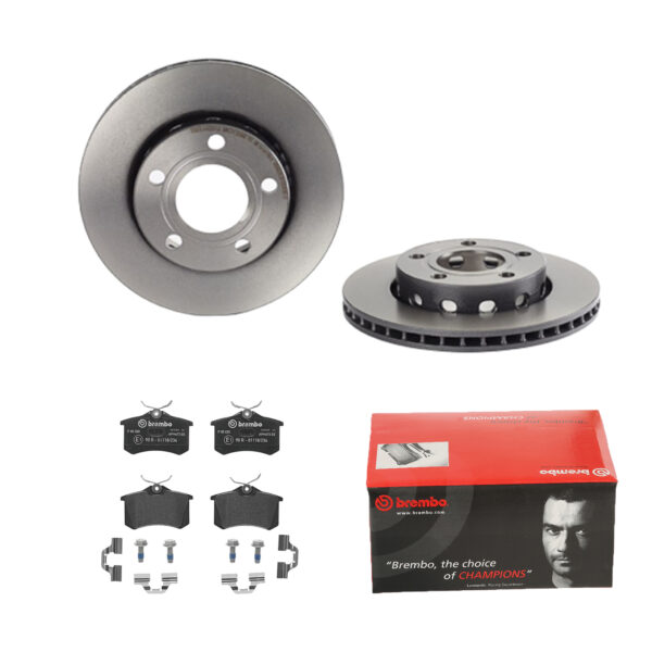 BREMBO Bremsesæt, skivebremser ijdtidkav2 bagaksel indvendig ventileret 256mm 22mm for CITROËN PEUGEOT FORD ROEWE (SAIC) FIAT ZHONGHUA (BRILLIANCE) DS