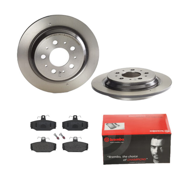 BREMBO Bremsesæt, skivebremser ijdtidke72 bagaksel fuld 283mm 10mm for VOLVO