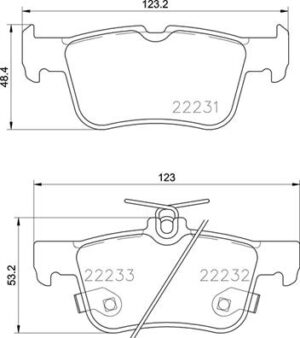 BREMBO Bremsesæt, skivebremser ijzjsg5ro7 bagaksel fuld 302mm 11mm for FORD FORD USA LINCOLN FORD (CHANGAN)