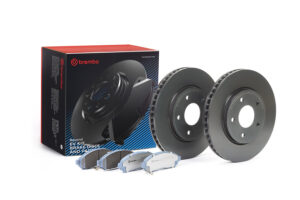 BREMBO Bremsesæt, skivebremser kt08017 283mm 28mm for NISSAN