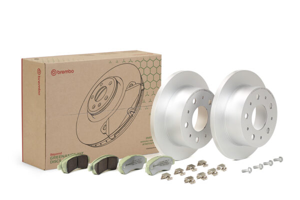 BREMBO Bremsesæt, skivebremser kt10008 280mm 16mm for PEUGEOT CITROËN FIAT