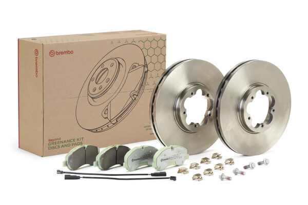 BREMBO Bremsesæt, skivebremser kt10012 308mm 33mm for FORD