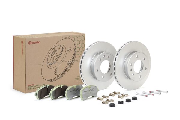 BREMBO Bremsesæt, skivebremser kt10025 300mm 28mm for MERCEDES-BENZ VW