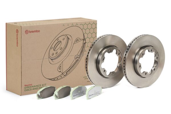 BREMBO Bremsesæt, skivebremser kt10039 285mm 28mm for TOYOTA