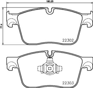 BREMBO Bremsesæt, skivebremser sg00000b5l foraksel indvendig ventileret 350mm 32mm for JAGUAR LAND ROVER