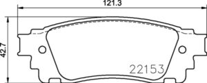 BREMBO Bremsesæt, skivebremser sg00000b5q bagaksel fuld 281mm 112mm for TOYOTA LEXUS TOYOTA (GAC) TOYOTA (FAW)