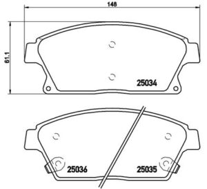 BREMBO Bremsesæt, skivebremser sg00000cis foraksel lukket 276mm 26mm for VAUXHALL OPEL BUICK CHEVROLET GENERAL MOTORS BUICK (SGM)