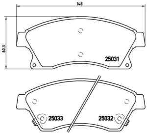 BREMBO Bremsesæt, skivebremser sg00000ckf foraksel lukket 276mm 26mm for VAUXHALL OPEL CHEVROLET GENERAL MOTORS BUICK (SGM)