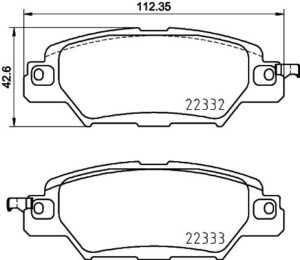 BREMBO Bremsesæt, skivebremser sg00000cla bagaksel lukket 303mm 10mm for MAZDA