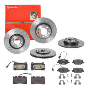 BREMBO Bremsesæt, skivebremser sg00000e3c bagaksel perforeret/ventileret 330mm 12mm for ALFA ROMEO JEEP FIAT JEEP (GAC FCA)