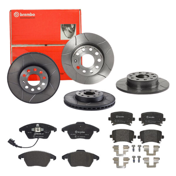 BREMBO Bremsesæt, skivebremser sg00000e3z bagaksel lukket 256mm 25mm for VW (FAW) VW SEAT AUDI SKODA AUDI (FAW) VW (SVW) SKODA (SVW)
