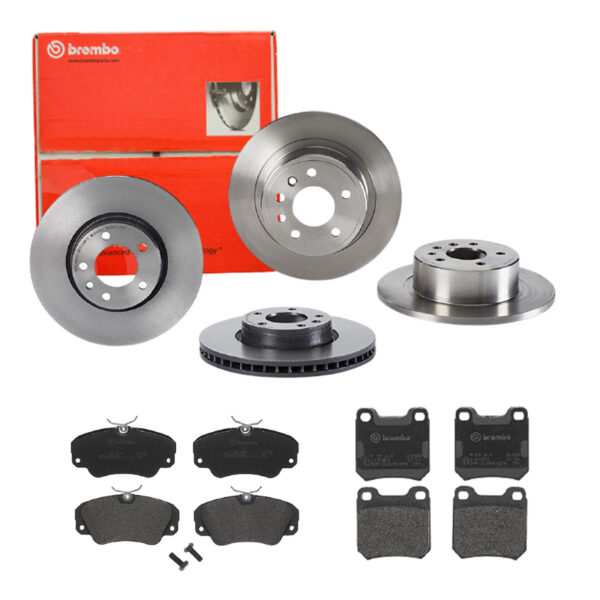 BREMBO Bremsesæt, skivebremser sg00000e50 bagaksel fuld 296mm 12mm for VAUXHALL OPEL SAAB SATURN