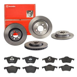 BREMBO Bremsesæt, skivebremser sg00000e5p bagaksel indvendig ventileret 288mm 28mm for VOLVO