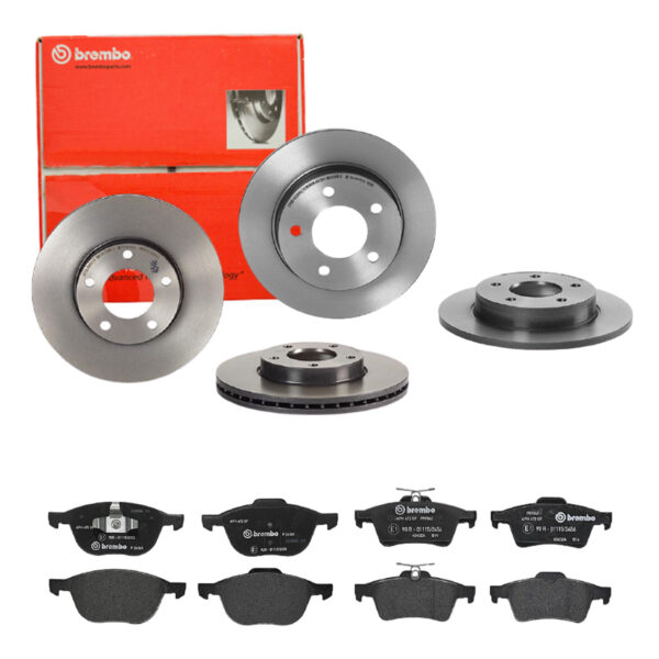 BREMBO Bremsesæt, skivebremser sg00000e6a bagaksel indvendig ventileret 265mm 25mm for CITROËN FORD FORD (CHANGAN) OPEL VOLVO GENERAL MOTORS PONTIAC S