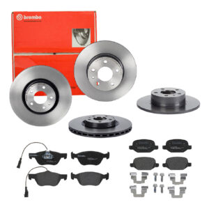 BREMBO Bremsesæt, skivebremser sg00000e6p bagaksel indvendig ventileret 251mm 22mm for OPEL FIAT LANCIA ALFA ROMEO VAUXHALL