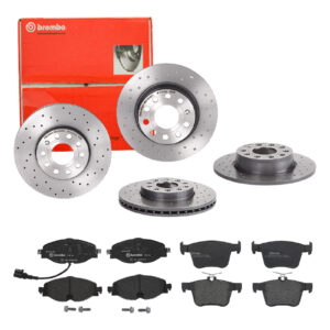 BREMBO Bremsesæt, skivebremser sg00000e8d bagaksel perforeret 272mm 10mm for MG (SAIC) VW SEAT AUDI (FAW) SKODA VW (FAW) AUDI SKODA (SVW)