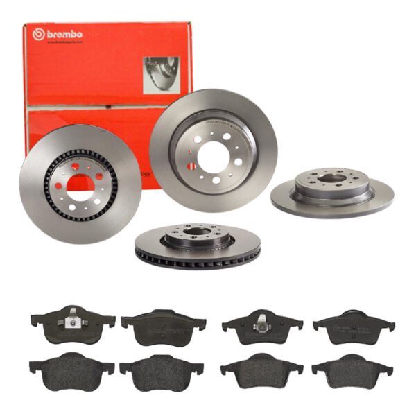 BREMBO Bremsesæt, skivebremser sg00000e8p bagaksel indvendig ventileret 288mm 28mm for VOLVO