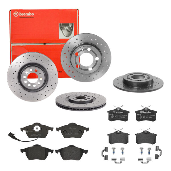 BREMBO Bremsesæt, skivebremser sg00000e94 bagaksel perforeret 239mm 25mm for CITROËN PEUGEOT FORD MG (SAIC) ROEWE (SAIC) LANCIA ZHONGHUA (BRILLIANCE)