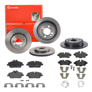 BREMBO Bremsesæt, skivebremser sg00000eae foraksel fuld 259mm 22mm for BMW MINI BOLINDER MUNKTELL