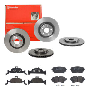 BREMBO Bremsesæt, skivebremser sg00000eax foraksel indvendig ventileret 338mm 30mm for SKODA AUDI (FAW) AUDI VW SEAT PORSCHE